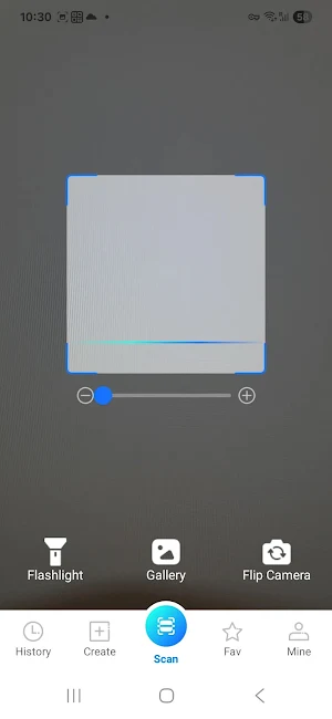 QR & Barcode Scanner, Launcher Screenshot 0