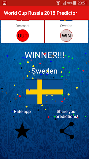 World Cup Russia 2018 Predictor Screenshot 3