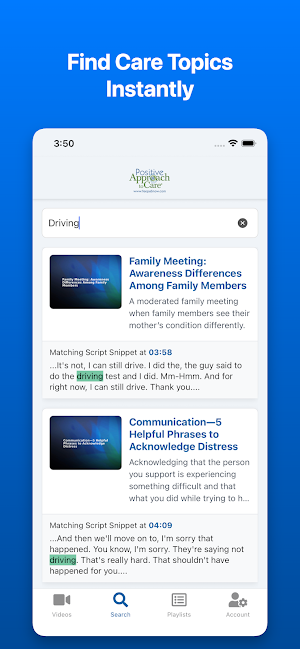 Dementia Care by Teepa Snow Screenshot 1