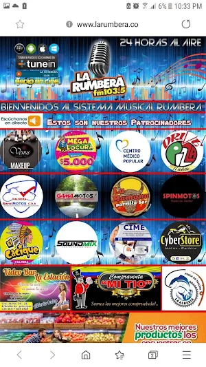 La Rumbera Palmira Radio screenshot 3