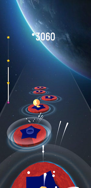 Pink Soldier EDM Hop Tiles Screenshot 2