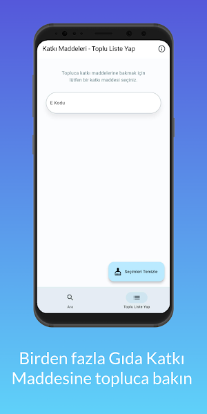 Katkı Maddeleri Screenshot 1