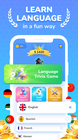 Trivia Lingo: Learn Language Screenshot 0