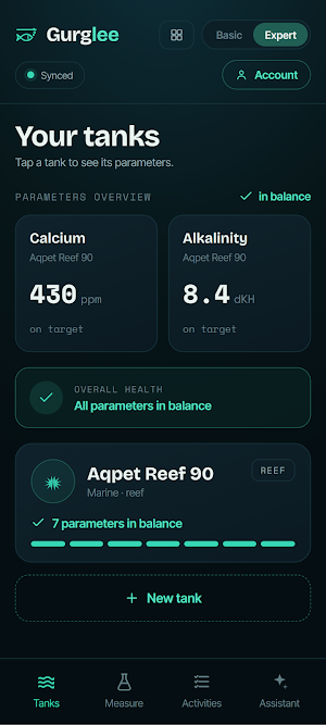 Gurglee: Aquarium Logbook Screenshot 0