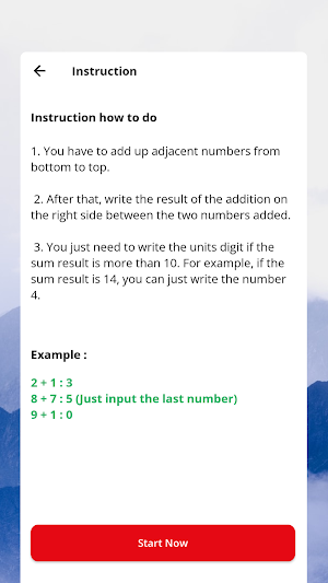 Psikotes: Kraepelin Pauli Test Screenshot 1