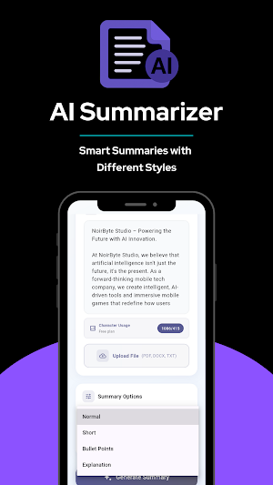 AI Summarizer Screenshot 1