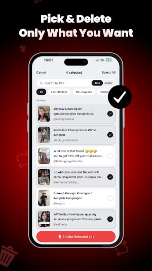 UnLiker: Like Remover Bulk Screenshot 1