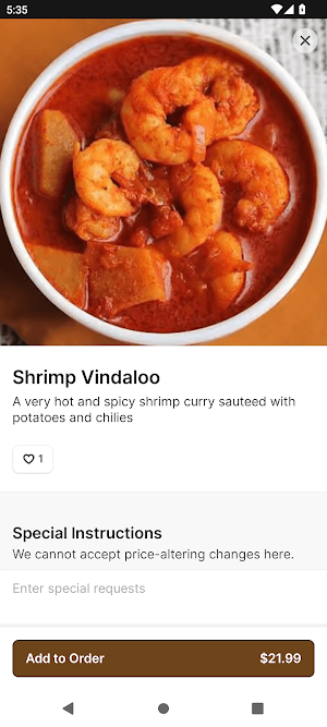 Kabab & Curry Screenshot 3