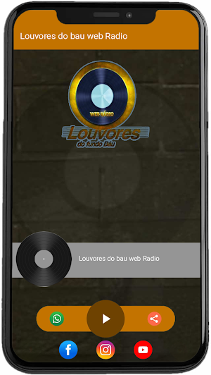 Louvores do Baú web Radio Screenshot 2