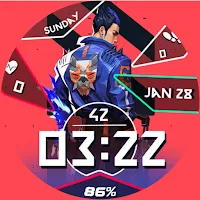 VALORANT - Digital Watch Face