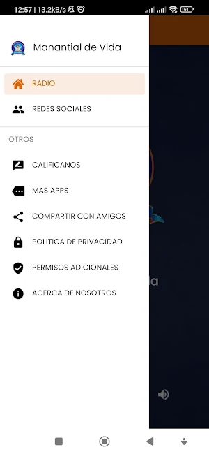 Radio Manantial de Vida PY Screenshot 2