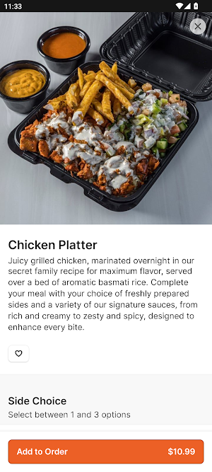 Blazing Hot Halal Grill Screenshot 2