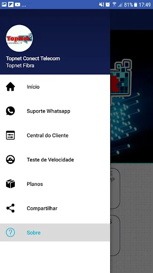 Provedor de Internet Top Net Screenshot 2
