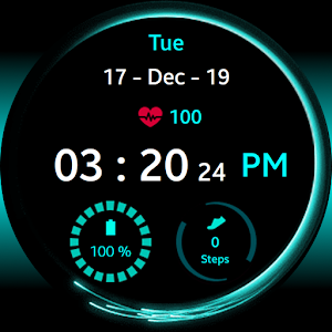 Racing Lines Watch Face Screenshot 0