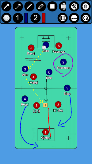 Floorball Tactic Board Screenshot 0