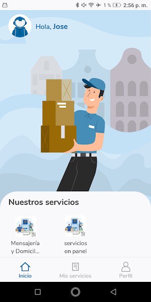 Mensajería Sánchez Screenshot 3