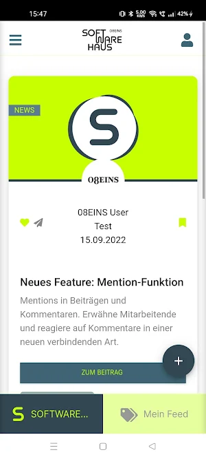 Softwarehaus Social Screenshot 0