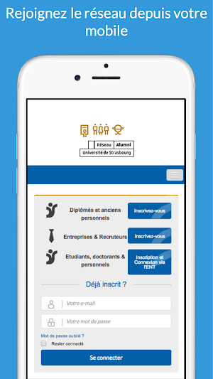 Alumni UNISTRA Screenshot 1