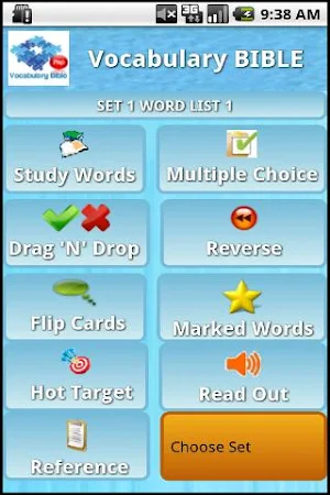 Vocabulary Bible Lite Screenshot 0