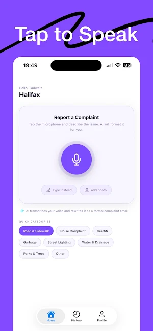 CityCom: AI City Reports Screenshot 0