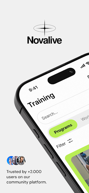 Novalive: Workout & Nutrition Screenshot 0