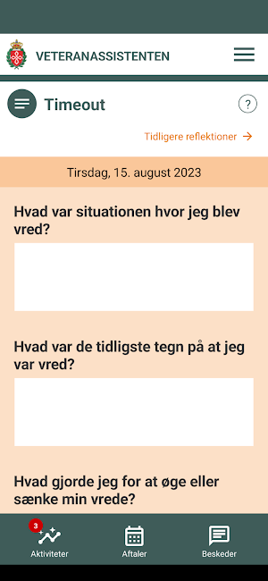 Veteranassistenten Screenshot 1