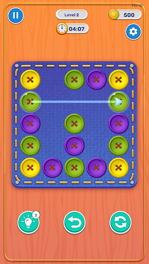 Scissors & Buttons Match Maker Screenshot 1