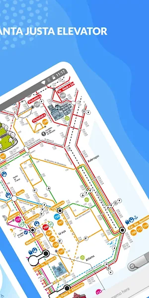 Lisbon Metro LX Map Offline Screenshot 2