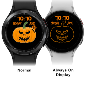 Halloween Pumpkin Watchface Screenshot 1