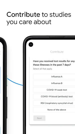 Google Health Studies screenshot 2