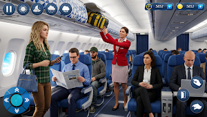 Airplane Cabin Crew Simulator Screenshot 0