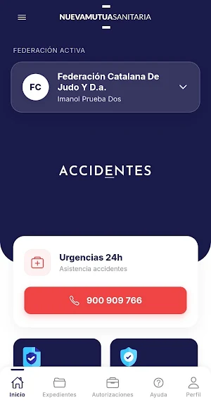 Accidentes NuevaMutuaSanitaria Screenshot 2