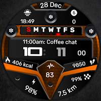 Digital Watch Face CRC088
