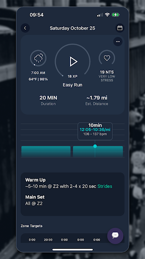 RunDot: Adaptive Run Training Screenshot 1