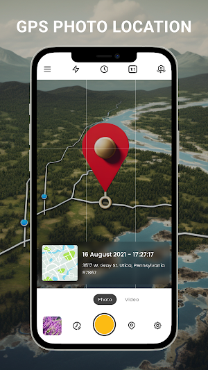 GPS Camera with Time Stamp Screenshot 0