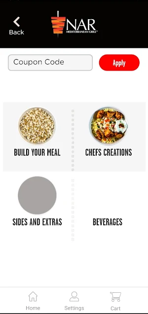 NAR Mediterranean Grill Screenshot 1