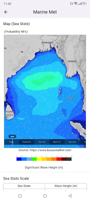 Marine Weather Forecast Screenshot 3