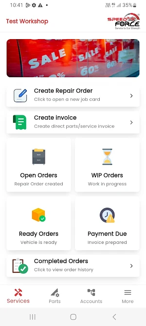 Speedforce Partner Screenshot 1