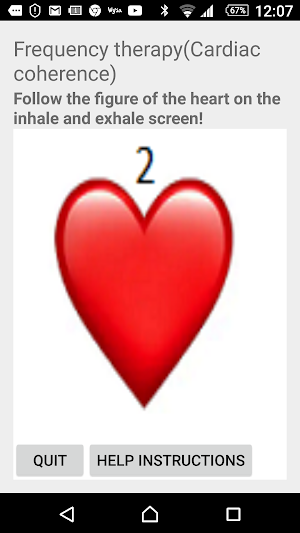 Cardiac Coherence Screenshot 0