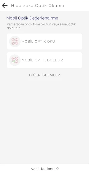 Hiper Zeka Optik Okuma Screenshot 1