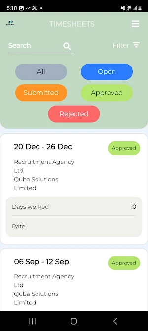 BHP Recruitment Services UK Screenshot 2