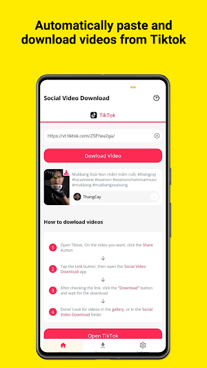 TikSaver: Save TikTok Videos Screenshot 0