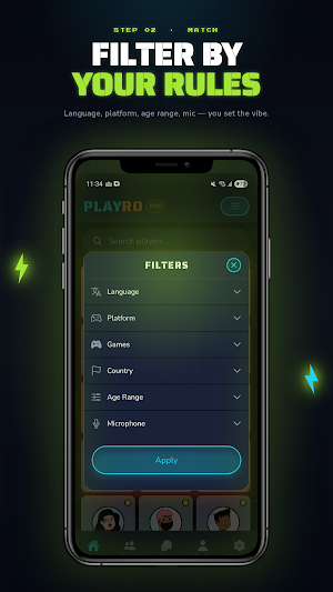 Playro: Find your Player 2 Screenshot 2