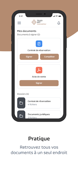 Tradi-Art immobilier Screenshot 1