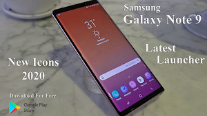 Theme for Samsung Note 9 |  Galaxy note 9 launcher Screenshot 2