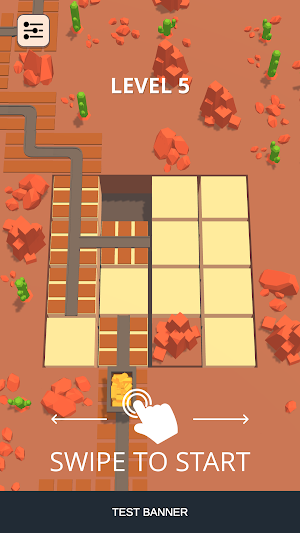 Golden Crossy Mine Screenshot 3
