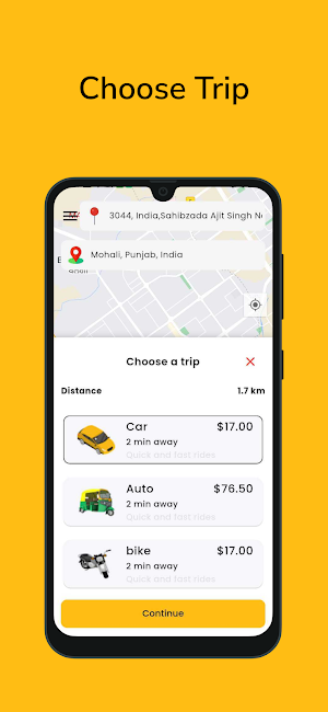 JCA Taxi Customer Screenshot 3