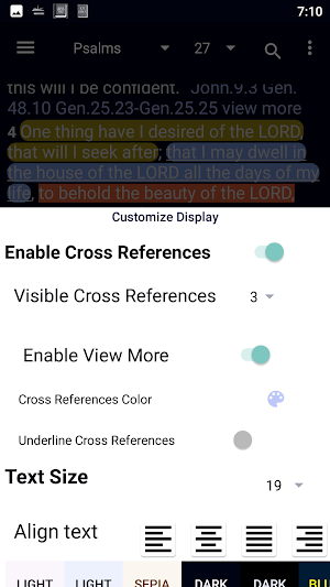 Cross Reference Study Bible Screenshot 3