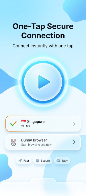 Bunny Proxy: Fast VPN, Browser Screenshot 0