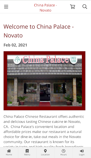 China Palace - Novato Ordering Screenshot 0